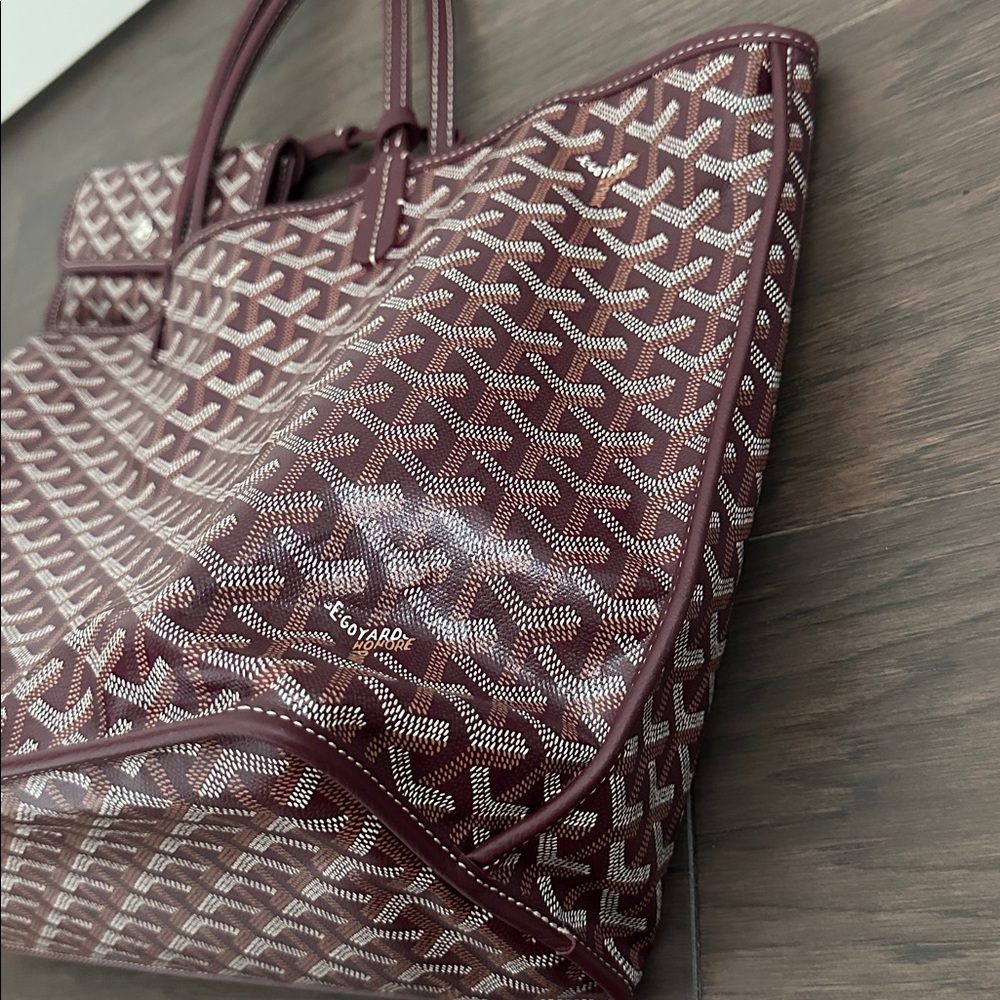 Goyard Anjou PM Bag Burgundy - Picture 9 of 12